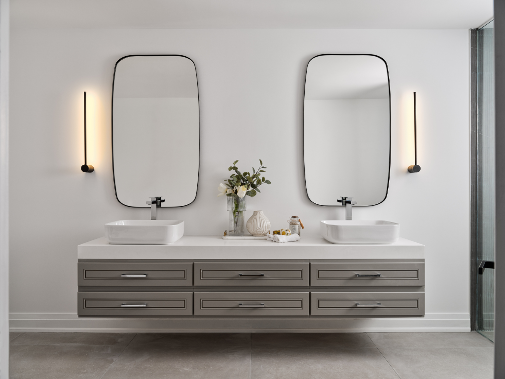 [After] Crosspointe Bathroom Remodel - Terzetto Homes Design Build Remodel in Ottawa