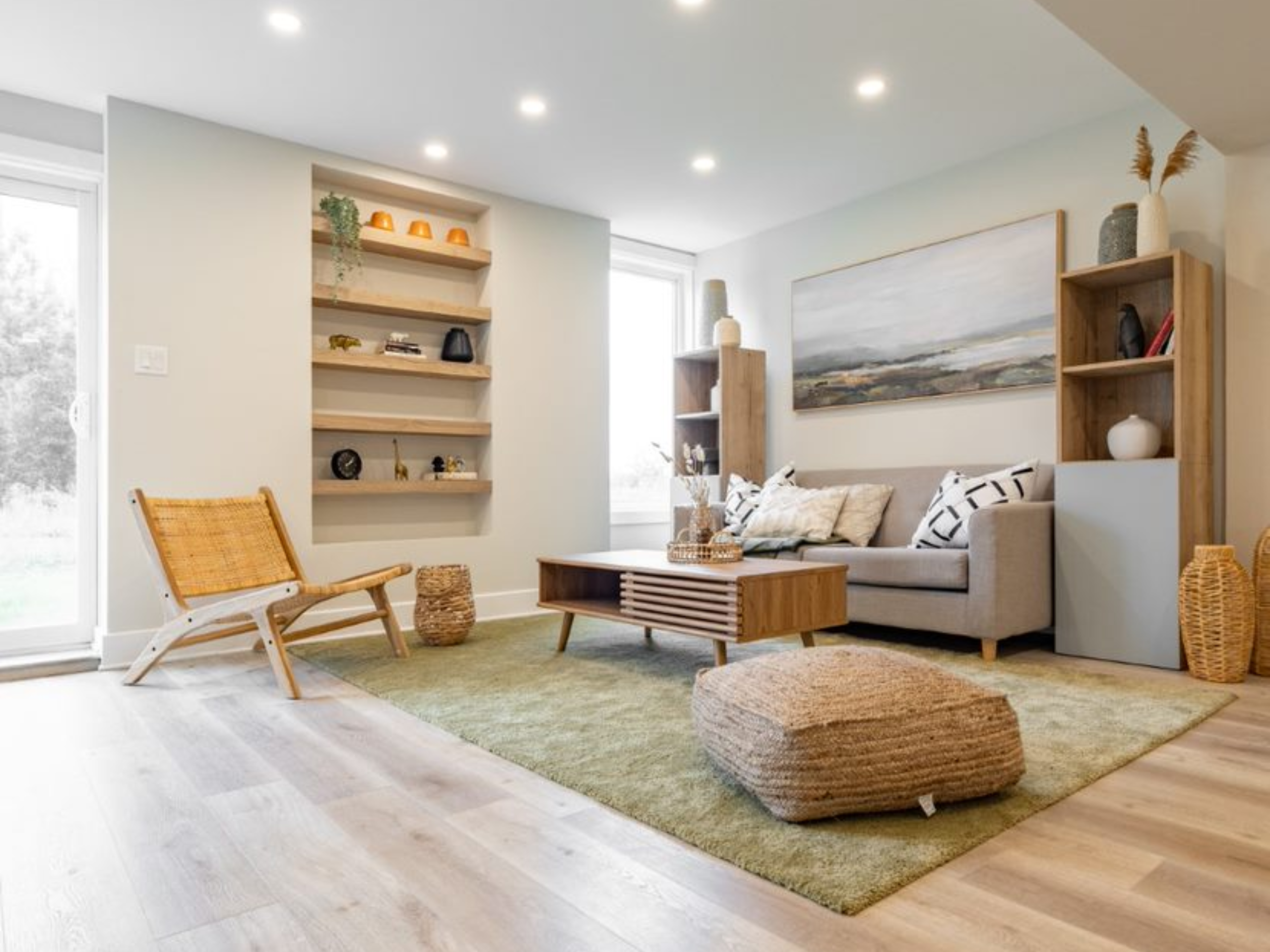 [After] Dunlop Basement Renovation - Terzetto Homes Design Build Remodel