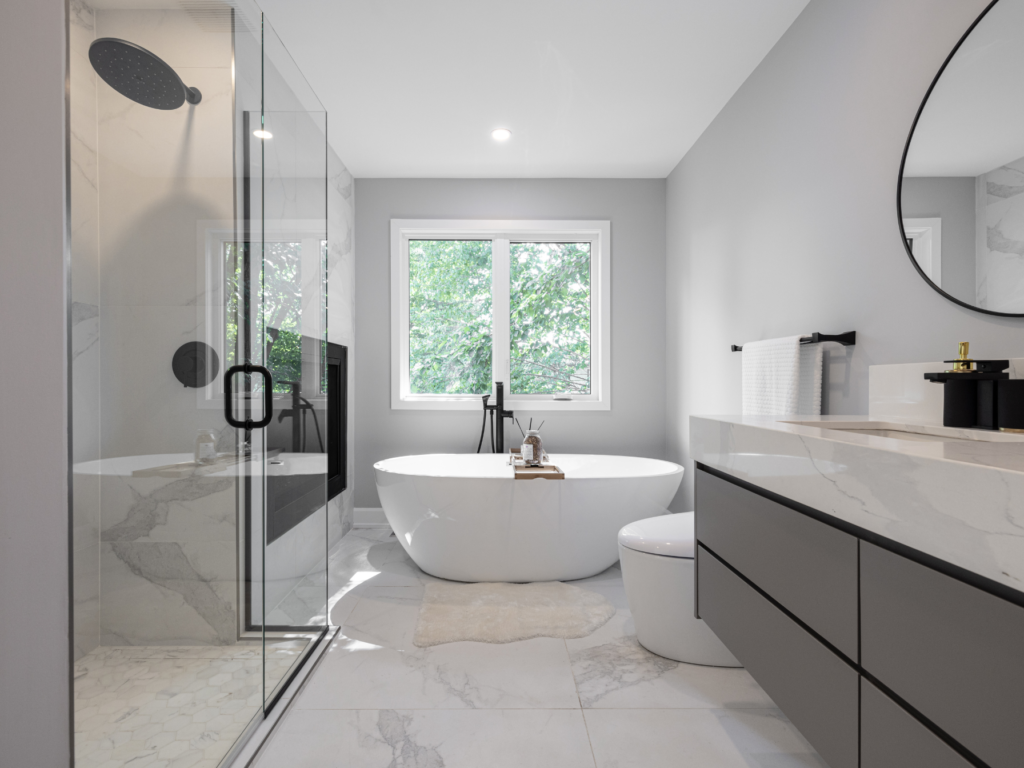 Parkview Bathroom Renovation - Terzetto Homes Design Build Remodel Ottawa