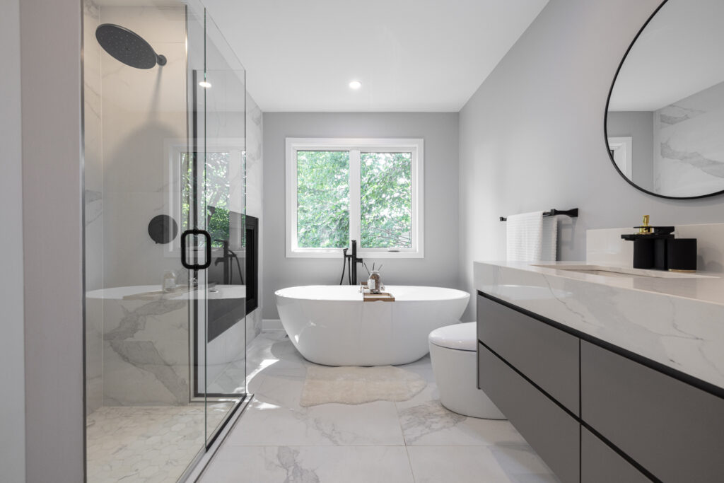 Parkview Bathroom Renovation - Terzetto Homes Design Build Remodel Ottawa