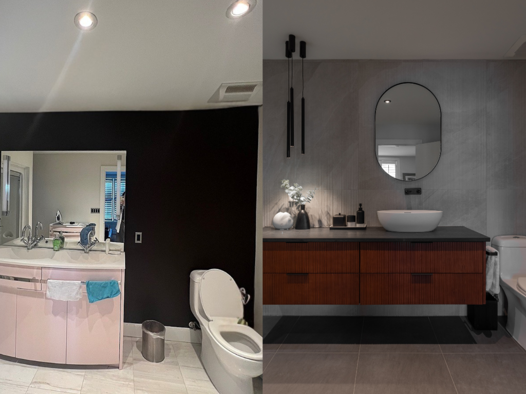 [Before and After] Kingsmere Bathroom Remodel - Terzetto Homes Design Build Remodel in Ottawa